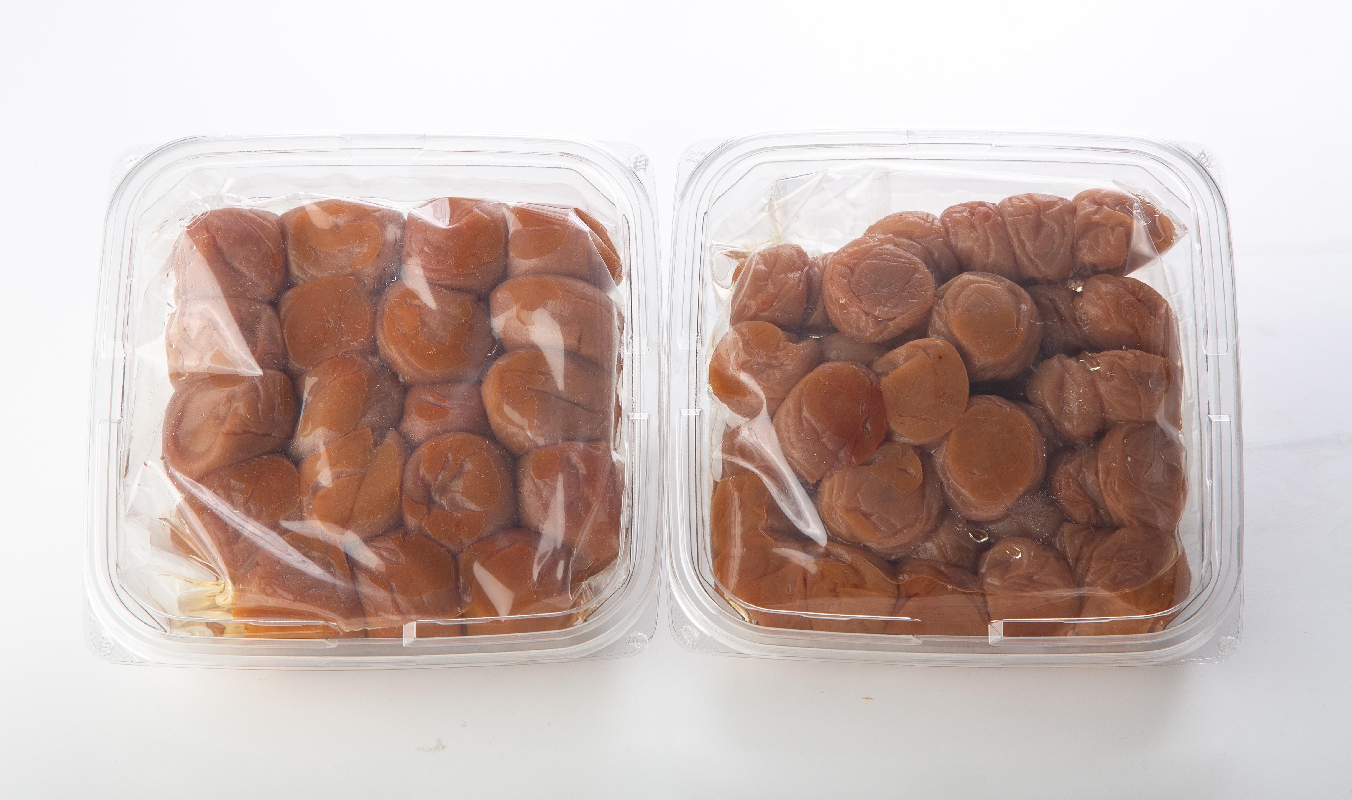 紀州南高梅　はちみつ仕立て1kg（500g×大きさ2種）　shokibai003A