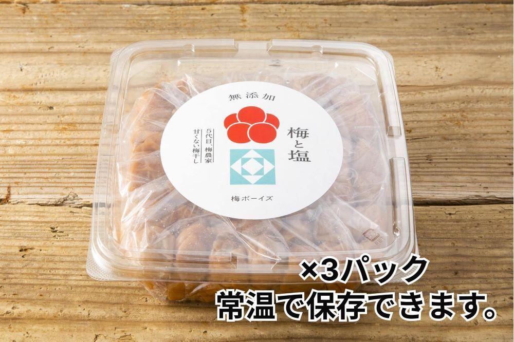 ※ギフト対応※【常温保管可能 】ミネラル豊かな天日塩だけで漬けた無添加梅干し3kg／南高梅 C-502A