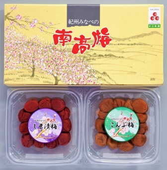 紀州みなべの南高梅(しそ漬・昆布梅セット) yplu002A
