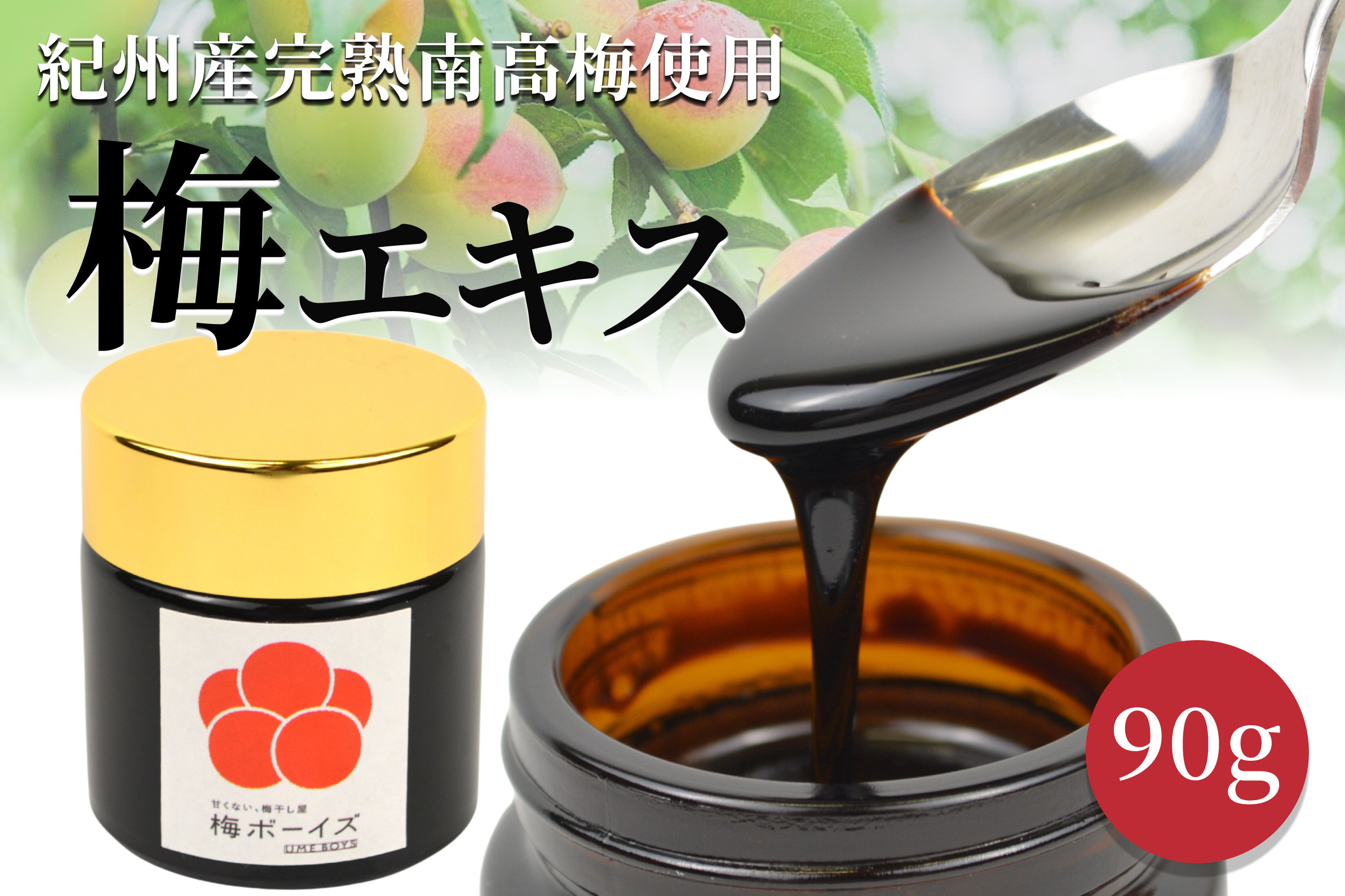 【梅ボーイズ】すっっぱい梅エキス 90g umehkr026