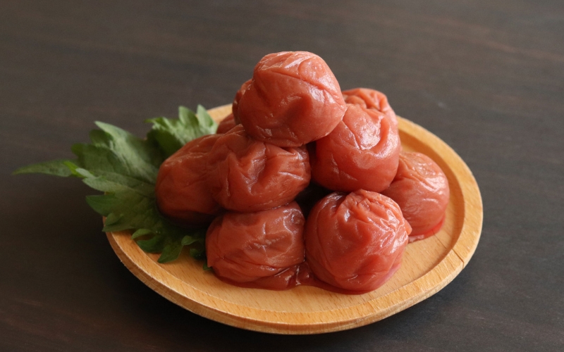 【塩分約10％】和歌山県紀州南高梅つぶれ  しそ漬け 訳あり 500g×2 【agrjpn004A】