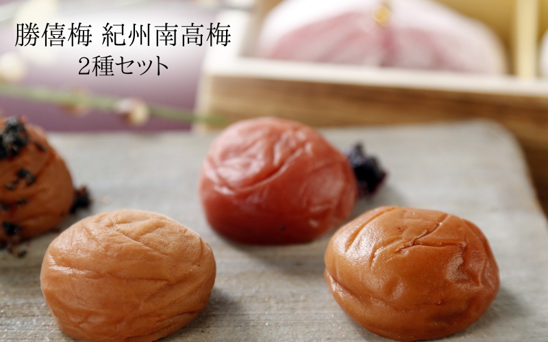 紀州南高梅　甘仕立て500g＋紫蘇仕立て500g　【shokibai002A】