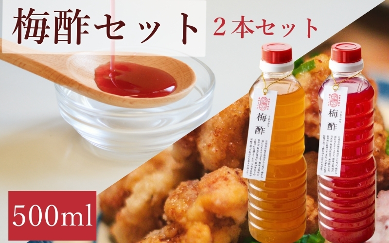 【梅ボーイズ】無添加 紀州南高梅の梅酢2本セット（白・紫蘇）天日塩使用 【umehkr022】