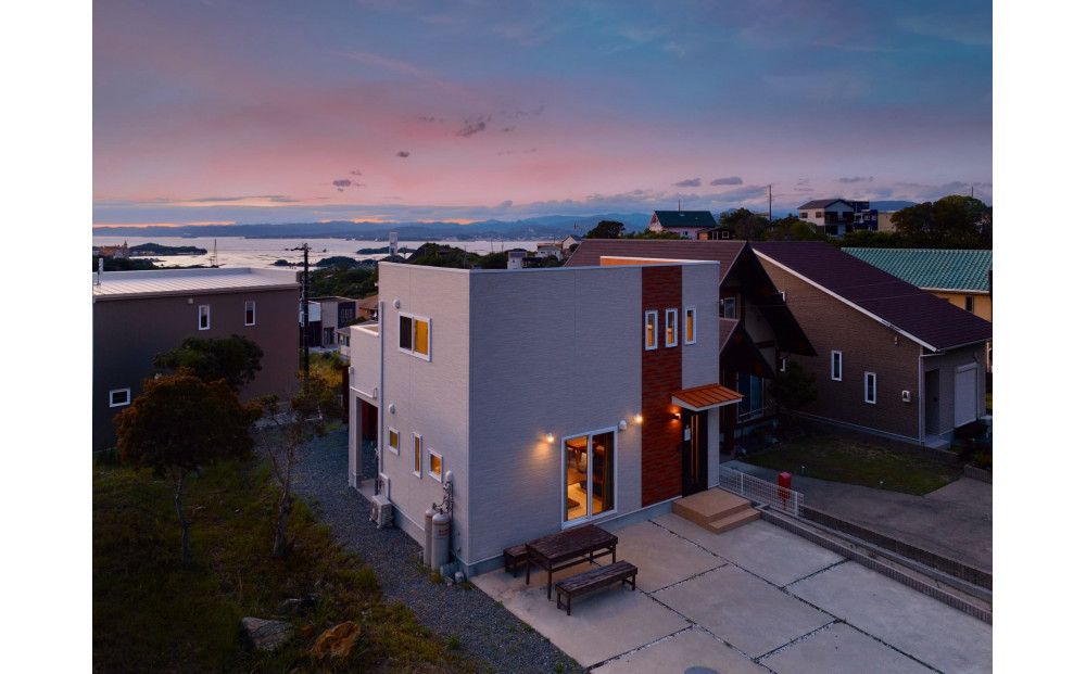 【クリスタル別荘白浜 丘の街】一棟貸切別荘(ペア宿泊)（1泊素泊まり）