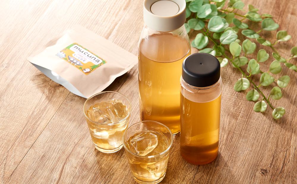 アミノ酸の一種　「L-ドーパ」が豊富な 『むくな豆茶』