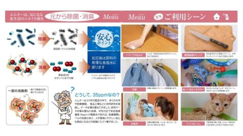 中性電解水Meau [2L] 高純度次亜塩素酸水 AP水