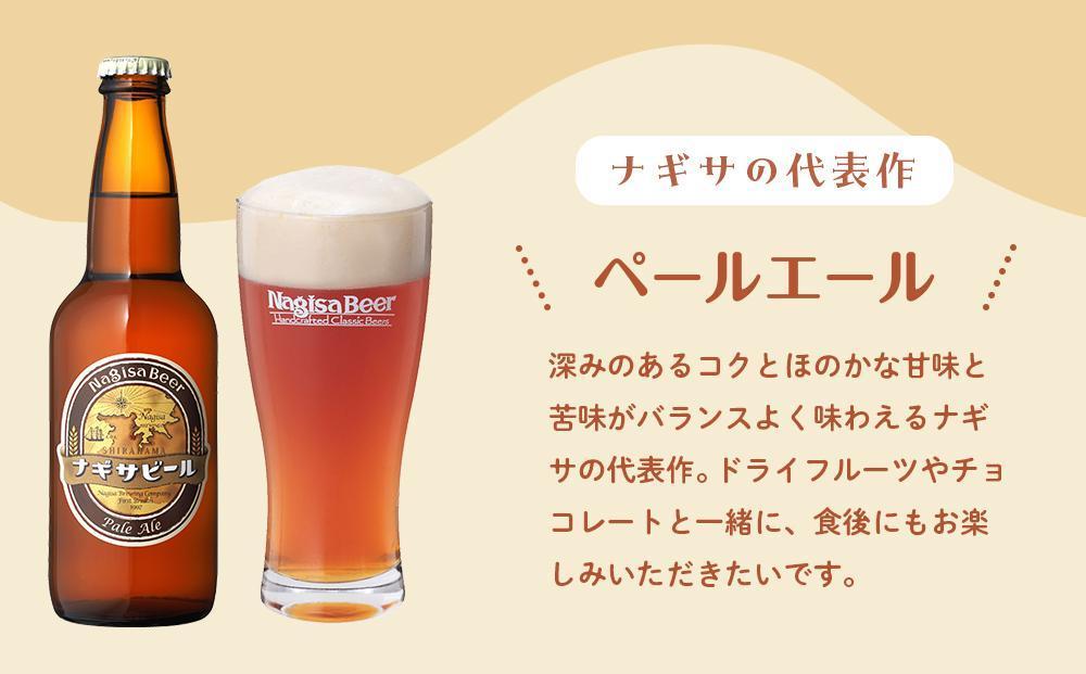 【父の日ギフト】ナギサビールの定番商品2種（330ml×10本）飲み比べセット