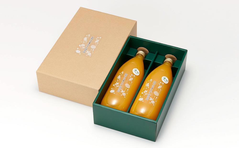 和歌山産温州みかん１００％ジュース(１L×2本）
