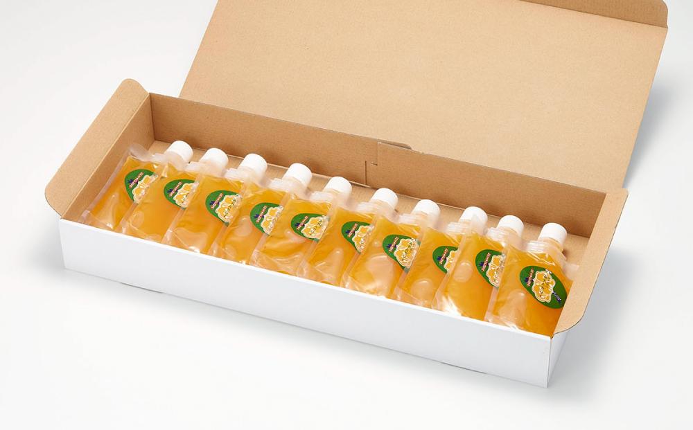 飲む和歌山みかんゼリー 10個 和歌山千畳みかん研究所おすすめ