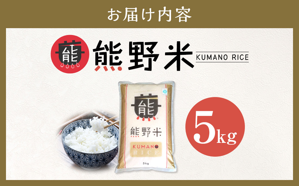 令和7年産 熊野米 5kg