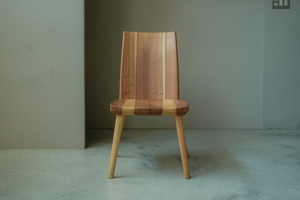 杉 ダイニングチェア 和歌山県産杉材 使用