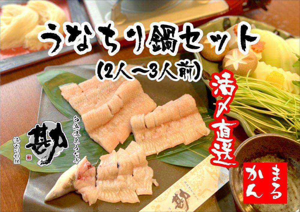 うなちり鍋セット(2～3人前)