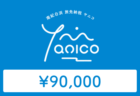 【ANAの旅先納税】電子商品券「Yanico」（90,000円分）
