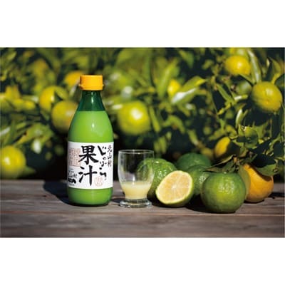 じゃばら果汁 360ml×2本 北山村産じゃばらを使用