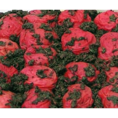 《紀州南高梅》しそかつお梅干し(はちみつ入り)　350g〔化粧箱入り〕