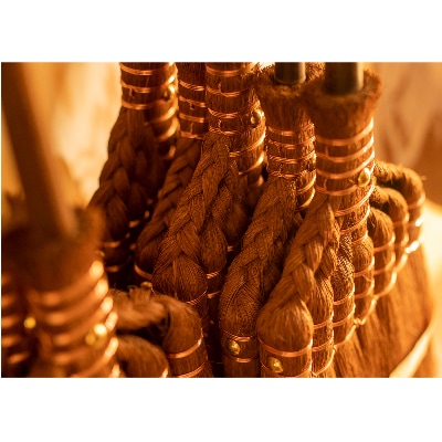 国産棕櫚箒 5玉