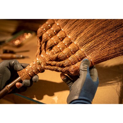 国産棕櫚箒 7玉