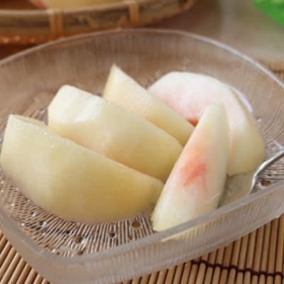 【産直・人気の特産品】和歌山の桃　3玉入り(上富田町)【配送不可地域：離島・北海道・沖縄県】