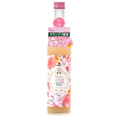 「2021年4月中旬発送」和歌山県産とろこく梅酒2本ギフトセット(桃姫＆林檎姫)