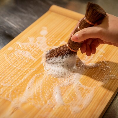 棕櫚キッチンブラシ ロング