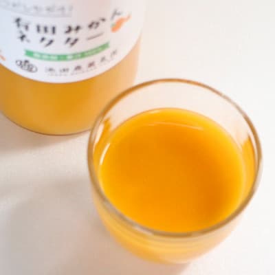 とろり　みかんネクター180ml×4本【無添加100%ストレートジュース】【有田みかんジュース】【配送不可地域：離島・北海道・沖縄県】