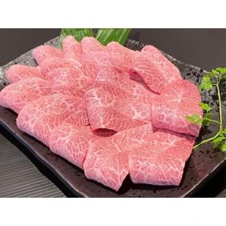 和歌山県産 黒毛和牛「熊野牛」 特選ミスジ(希少部位)焼肉用500g 4等級以上【配送不可地域：離島】