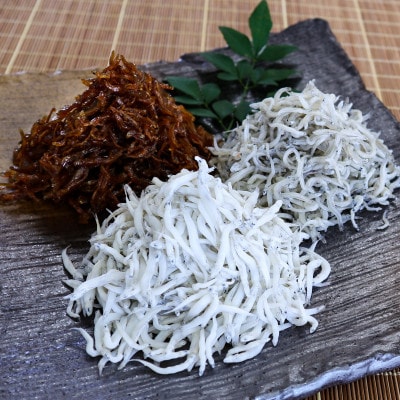 しらす、ちりめん、佃煮3色セット「海風」 umikaze【配送不可地域：離島・北海道・沖縄県】