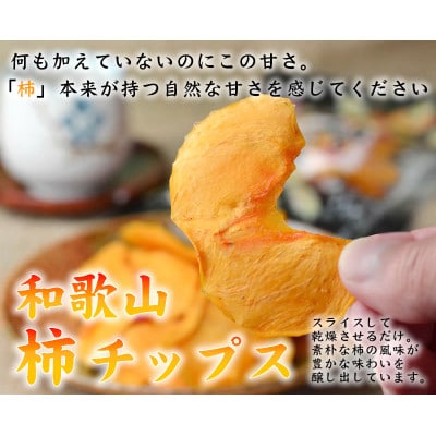 やわらか柿チップス 60g×10パック 無添加