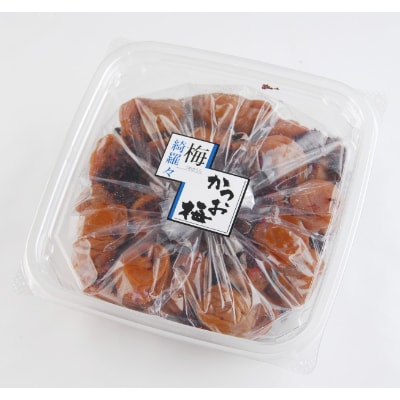 つぶれ梅 2種セット(紀州かつお梅&しそ漬梅) 300g×2