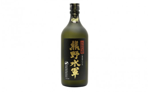 熊野水軍　米焼酎　720ml×1本 化粧箱入り / 熊野 お酒 酒 サケ 焼酎 米焼酎 【eki132B】