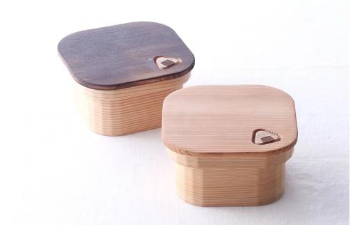 おにぎり弁当箱　【白刻】【hak101】