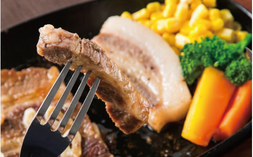 【数量限定】F1イノブタ ロースステーキ5枚セット（肩ロースステーキ・ギフトボックス）INOBUTA いのぶた 猪豚肉【sff105】