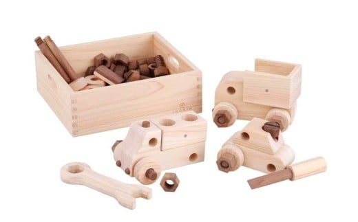 IKONIH 整備士セット / おもちゃ 子供 こども オモチャ 玩具 プレゼント お祝い 木 出産祝い 安全 オーガニックトイ ファーストトイ ままごと おままごと キッチン アイコニー【kip022】