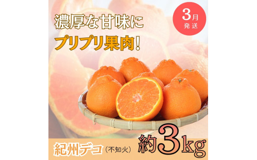 【全3回】旬のフルーツ定期便 【田村みかん 紀州デコ(不知火) 桃】 和歌山の旬をお届け / みかん ミカン 温州みかん 有田みかん 不知火 デコポン 桃 もも モモ 柑橘 フルーツ 果物 くだもの【tkb313】