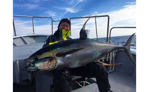 【マグロキャストチャーター】第八大洋丸 1日チャーター券(大人6名迄)　/まぐろ 鮪【tym100】