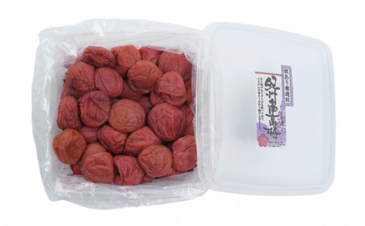 梅干し 紀州南高梅 大粒 しそ 1㎏ 塩分約8% 無選別 ご家庭用 訳あり【khs120】