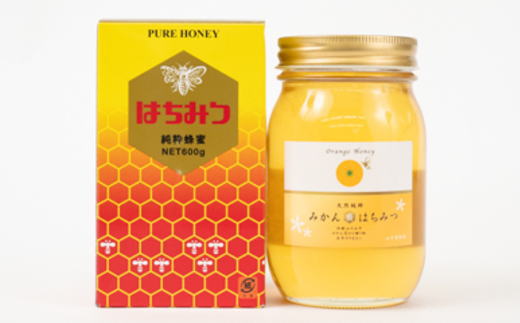 ［純粋国産］和歌山県産みかんはちみつ600g★2026年7月下旬発送［TM55］