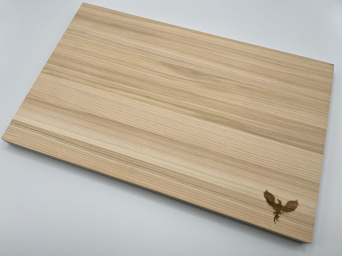 那智の紀州桧 まな板 1枚 幅約400×奥行約250×厚み約20（mm）