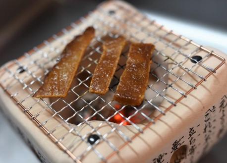 勝浦産　天日干し干物　さめのたれみりん（500g×2）