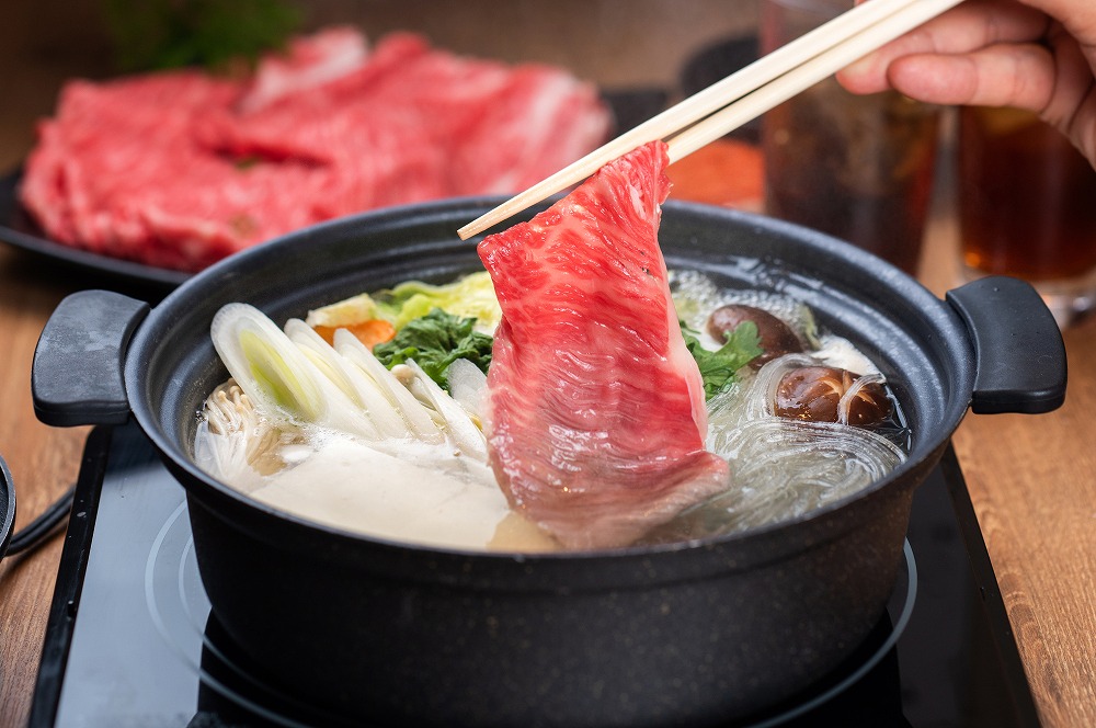 熊野牛 しゃぶしゃぶ懐石 4種盛り【MT45】