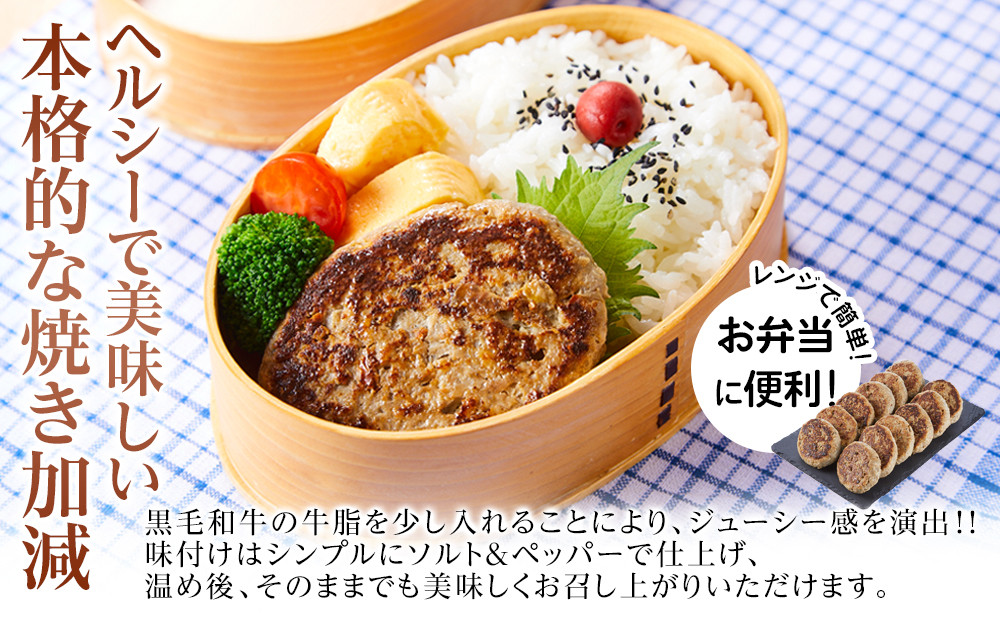 【年内発送可】レンジで簡単調理 本格グリル 鯵ハンバーグ 2個×6袋セット