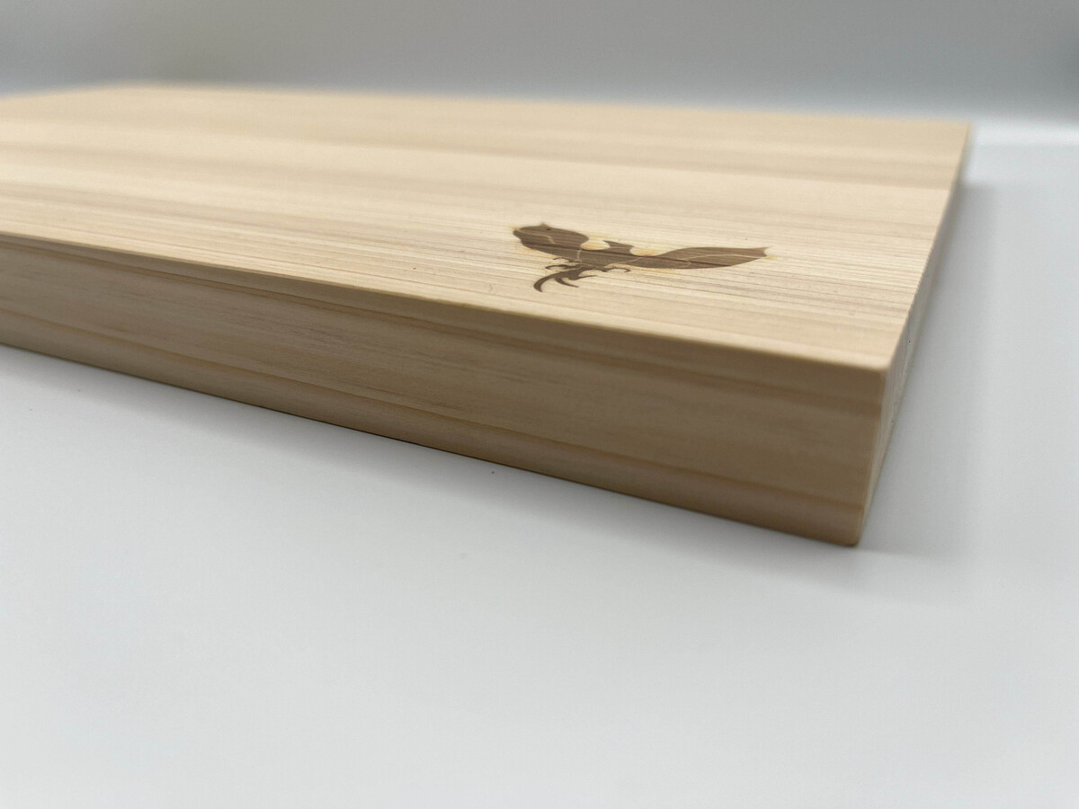 那智の紀州桧 まな板 1枚 幅約400×奥行約250×厚み約20（mm）