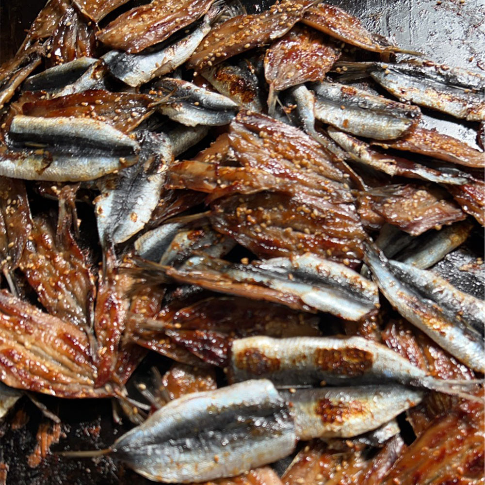 そのまま食べれる 真いわし 焼きみりん 500g×2袋 ご飯にも！おやつにも！