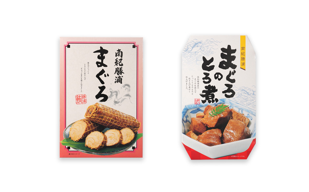 まぐろとろ煮 180g ／ まぐろチャーシュー（1本 約170ｇ×2本）×各6箱 化粧箱入り