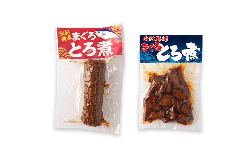 まぐろとろ煮 180g×9袋 ／ まぐろチャーシュー （1本 約170g） ×6袋