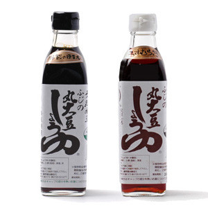 丸大豆しょうゆ（こいくち）那智のほまれ 300ml×1本・（うすくち）うすむらさき 300ml×1本