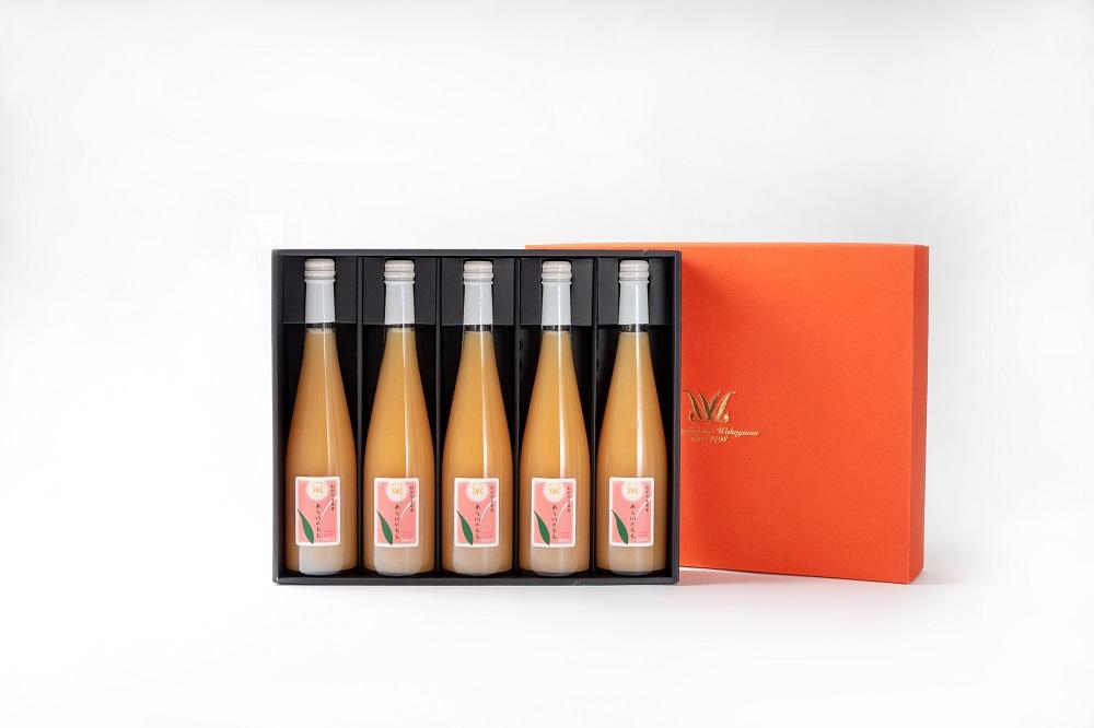 あら川の桃 60％ 果汁入り ドリンク 500ml ×5本 入り ギフトセット【mao14】