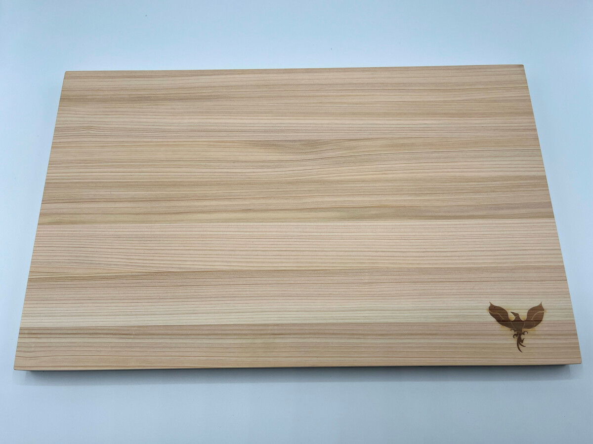 那智の紀州桧 まな板 1枚 幅約400×奥行約250×厚み約20（mm）