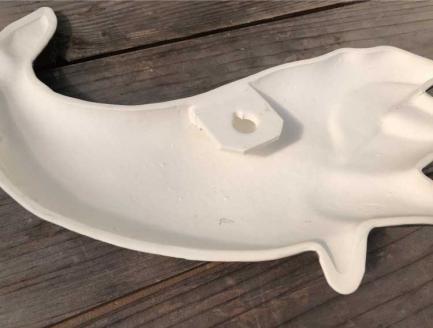 くじらの壁掛けセットC（シャチとセミ鯨の壁掛け）【hok111】