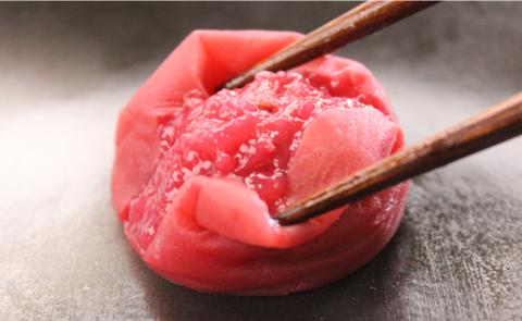 最高級紀州南高梅・大粒しそ風味梅干し 1.4kg【ご家庭用】【inm200B】